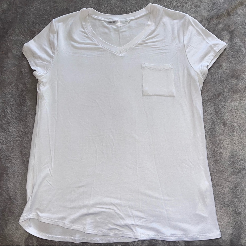 Urban kids/ Urban planet white t-shirt/ top/ short sleeve